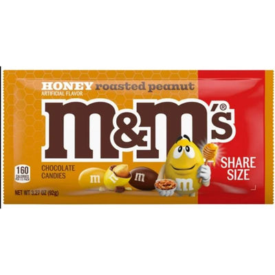 M&M's Honey Roasted Peanut Chocolate Candies 3.27 oz