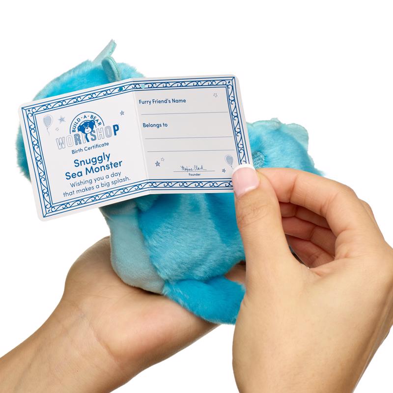 Build-A-Bear Mini Beans Sea Monster Plush Toy