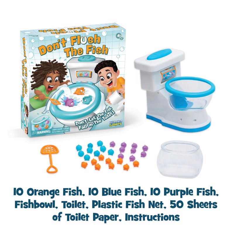 PlayMonster Don't Flush the Fish Family Game