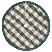 Dyno Plaid Tree Skirt 48 in.