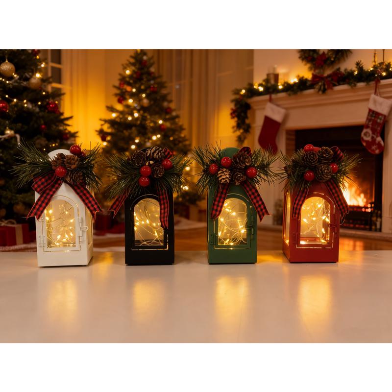 Decra Lite LED Warm White Lantern 7 in.