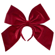 Dyno Oversized Red Bow Headband