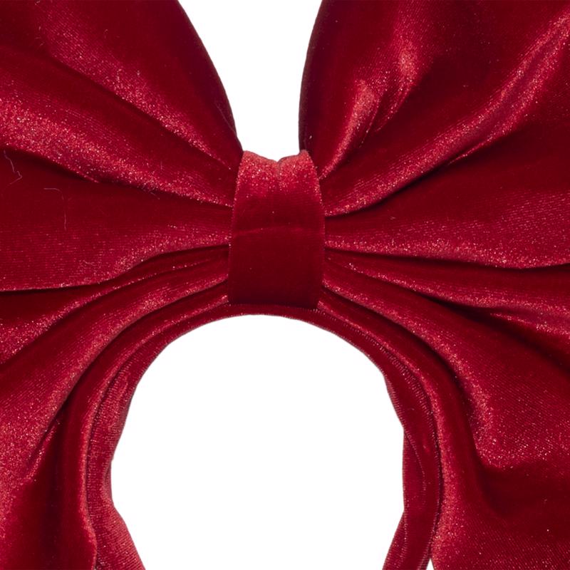 Dyno Oversized Red Bow Headband