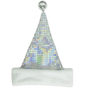 Dyno 17 in. Sequin Iridescent Santa Hat