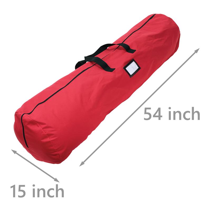 Dyno Red Artificial Tree Storage Bag 54 in. H X 15 in. W