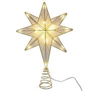 Celebrations LED Warm White Star of Bethlehem Tree Topper 12 in.