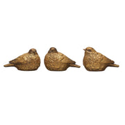 Creative Co-Op Gold Bird Table Decor