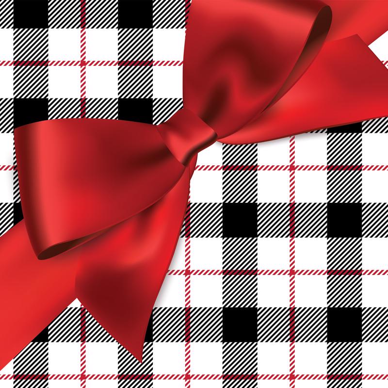 Dyno Plaid 7 ft. Garage Door Cover