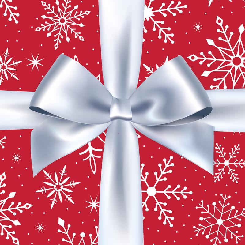Dyno Snowflake 7 ft. Garage Door Cover