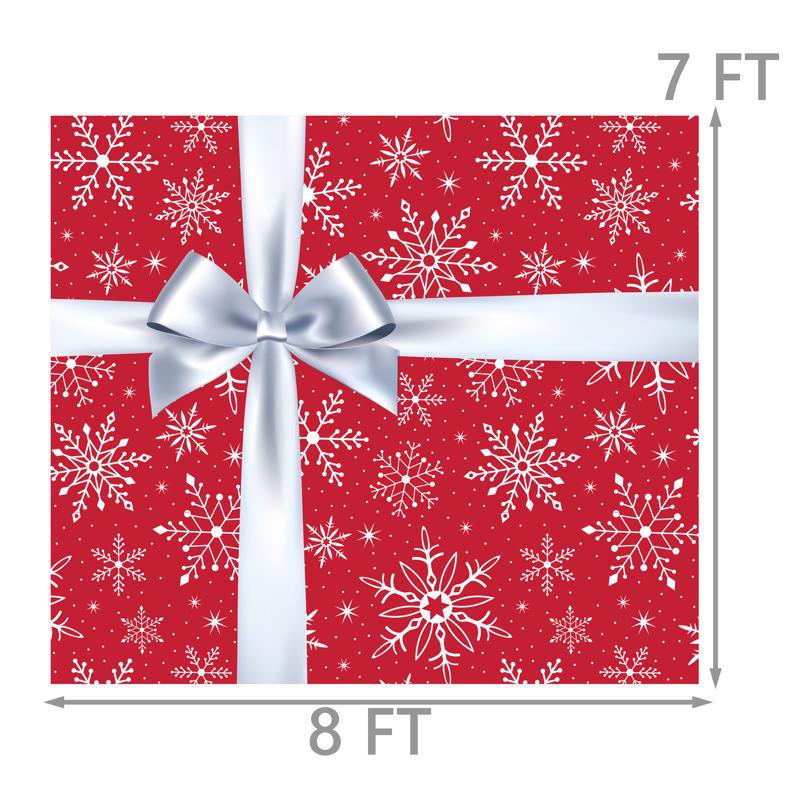 Dyno Snowflake 7 ft. Garage Door Cover