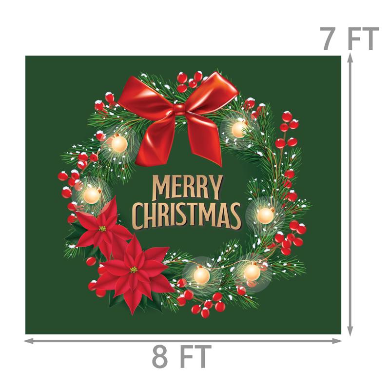 Dyno Merry Christmas 7 ft. Garage Door Cover