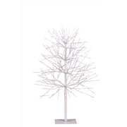 Celebrations LED Red/White Twinkle Gumdrop Tree 3 ft. Yard Decor