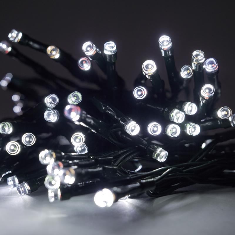 Celebrations LED Mini Multicolored String Lights w/Remote Christmas Lights 16.2 ft.