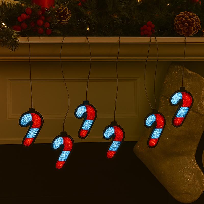 Celebrations LED Clear String Light String 6.56 ft.
