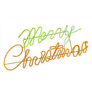 Celebrations Neon Merry Christmas LED Green/Red Novelty Christmas Lights