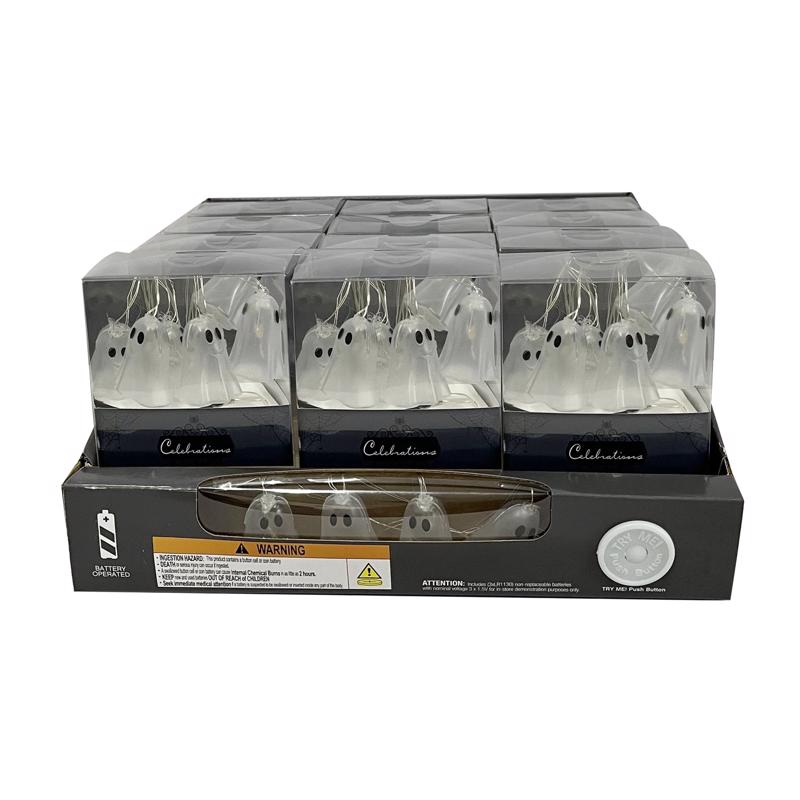 Celebrations Multicolored 10 ct LED Prelit String Lights