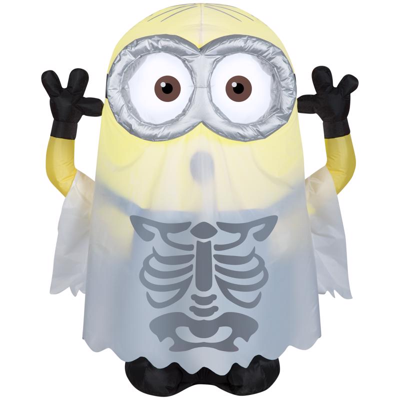 Universal 4 ft. Prelit Minion Inflatable