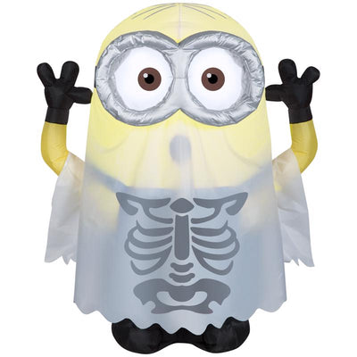 Universal 4 ft. Prelit Minion Inflatable