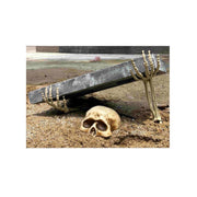 Fun World 20.38 in. LED Skeleton Halloween Decor
