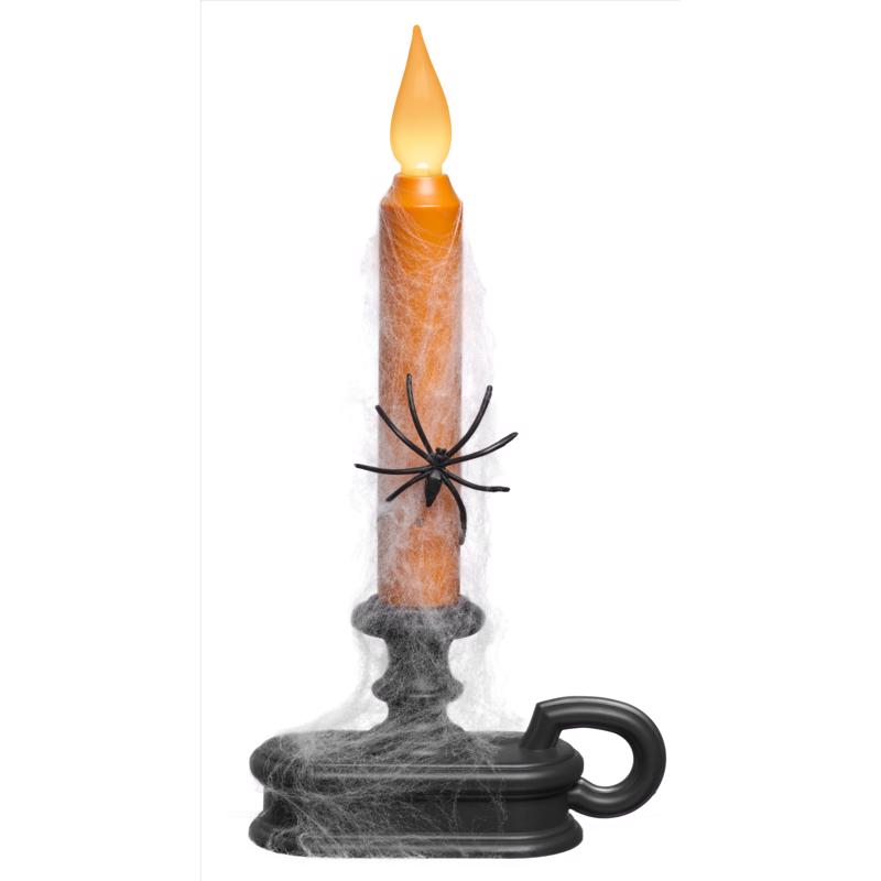 Xodus Innovations Warm White 1 ct 8.63 in. LED Spooky Candle
