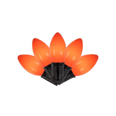 Celebrations Orange 25 ct Classic Halloween C9 Lights