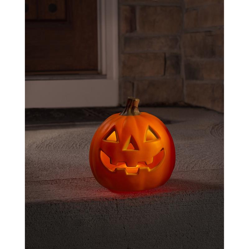 Xodus Innovations Warm White 1 ct 5 in. LED Pumpkins Lantern