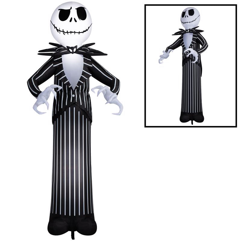 Nightmare Before Christmas Airblown 10 ft. Prelit Jack Skellington Inflatable