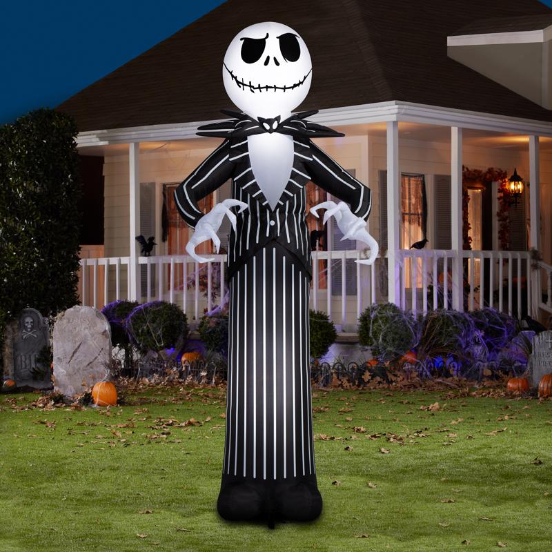 Nightmare Before Christmas Airblown 10 ft. Prelit Jack Skellington Inflatable