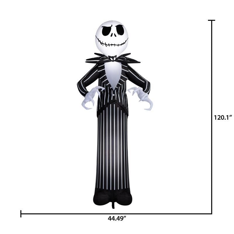 Nightmare Before Christmas Airblown 10 ft. Prelit Jack Skellington Inflatable