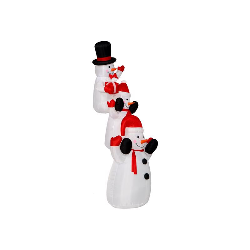 Seasonal Creations A Holiday Company Snowman Stack 10 ft. Inflatable