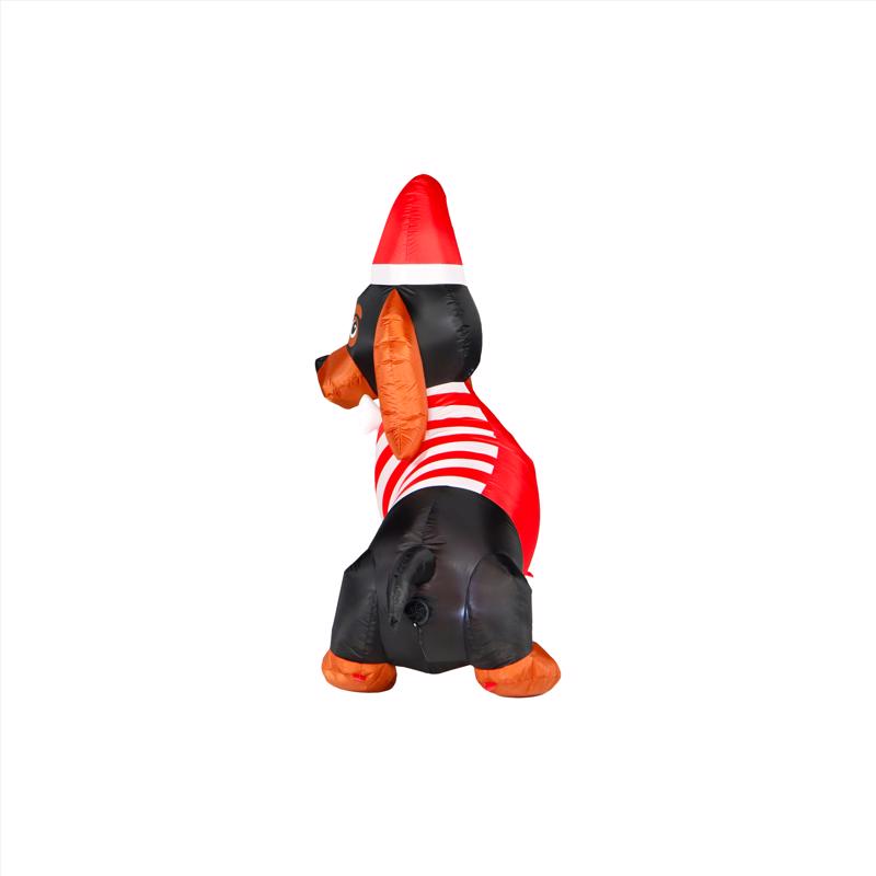 Seasonal Creations A Holiday Company Dachshund 54 in. Inflatable