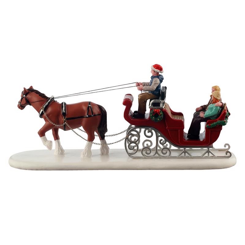 Lemax Holiday Sleigh Ride Village Accessories