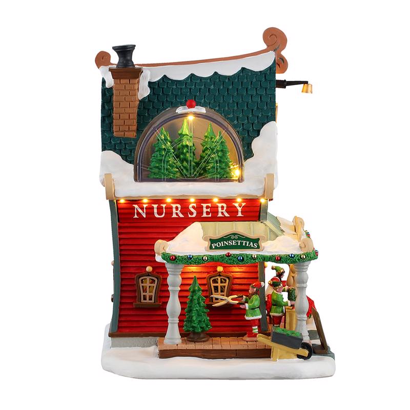 Lemax LED Festive Findings Nursery Christmas Village
