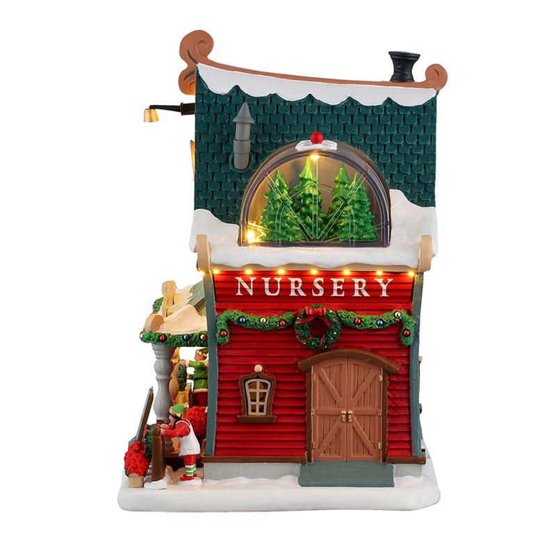 Lemax LED Festive Findings Nursery Christmas Village