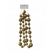 FC Young Gold Glitter Ball Garland