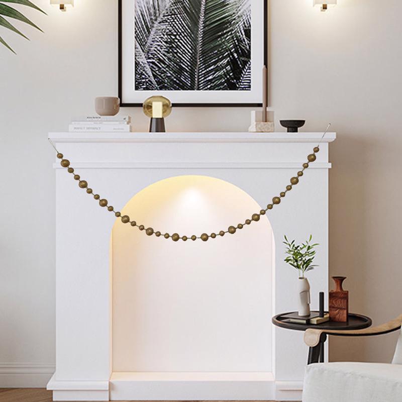 FC Young Gold Glitter Ball Garland