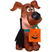 Warner Bros. 4 ft. Prelit Scoob Puppy Vampire Inflatable