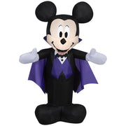Disney 4 ft. Prelit Mickey as Vampire Inflatable