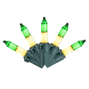 Celebrations LED T5 Dark Green/Gold 70 ct Two-Tone Christmas Lights 17.25 ft.