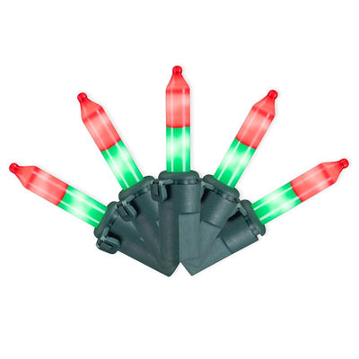 Celebrations LED T5 Green/Red 70 ct Christmas Lights 17.25 ft.