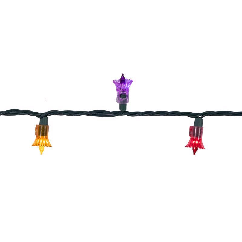 Celebrations LED T5 Multicolored 70 ct Reflector Christmas Lights 17.25 ft.