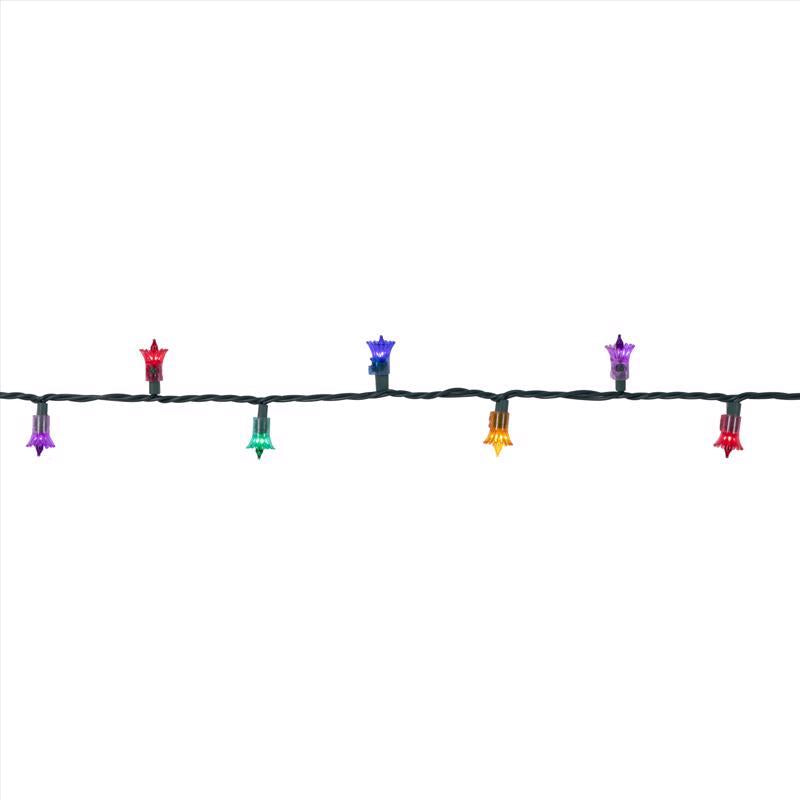 Celebrations LED T5 Multicolored 70 ct Reflector Christmas Lights 17.25 ft.
