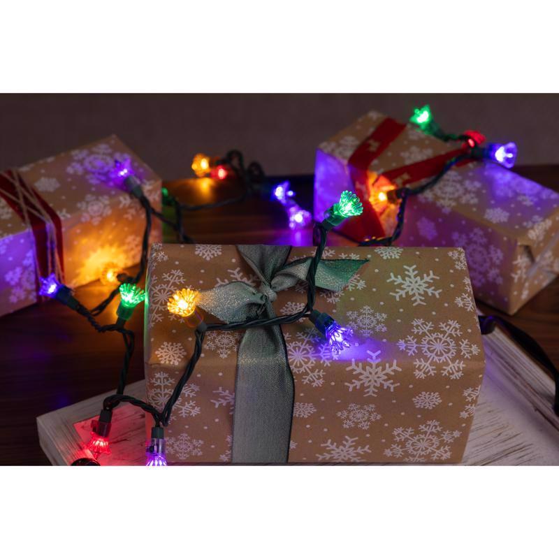 Celebrations LED T5 Multicolored 70 ct Reflector Christmas Lights 17.25 ft.