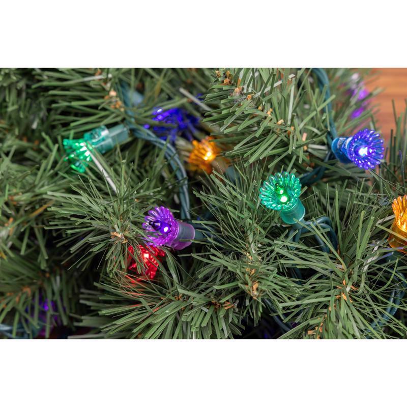 Celebrations LED T5 Multicolored 70 ct Reflector Christmas Lights 17.25 ft.