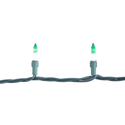 Celebrations LED T5 Holly Green/White 70 ct Two-Tone Christmas Lights 17.25 ft.