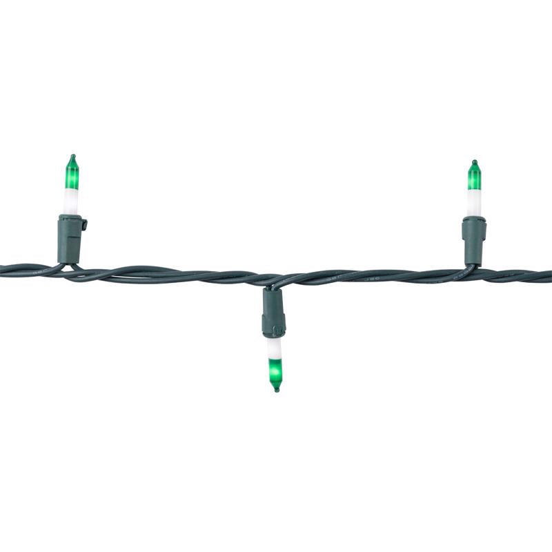 Celebrations LED T5 Holly Green/White 70 ct Two-Tone Christmas Lights 17.25 ft.