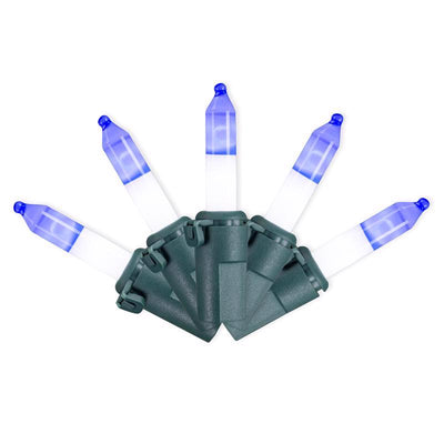 Celebrations LED T5 Blue/White 70 ct Two-Tone Christmas Lights 17.25 ft.