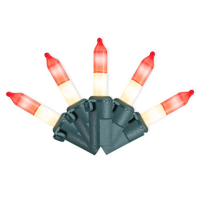 Celebrations LED T5 Red/White 70 ct Christmas Lights 17.25 ft.