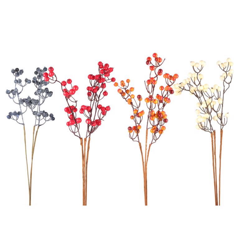 Second Nature Faux Berry Table Decor