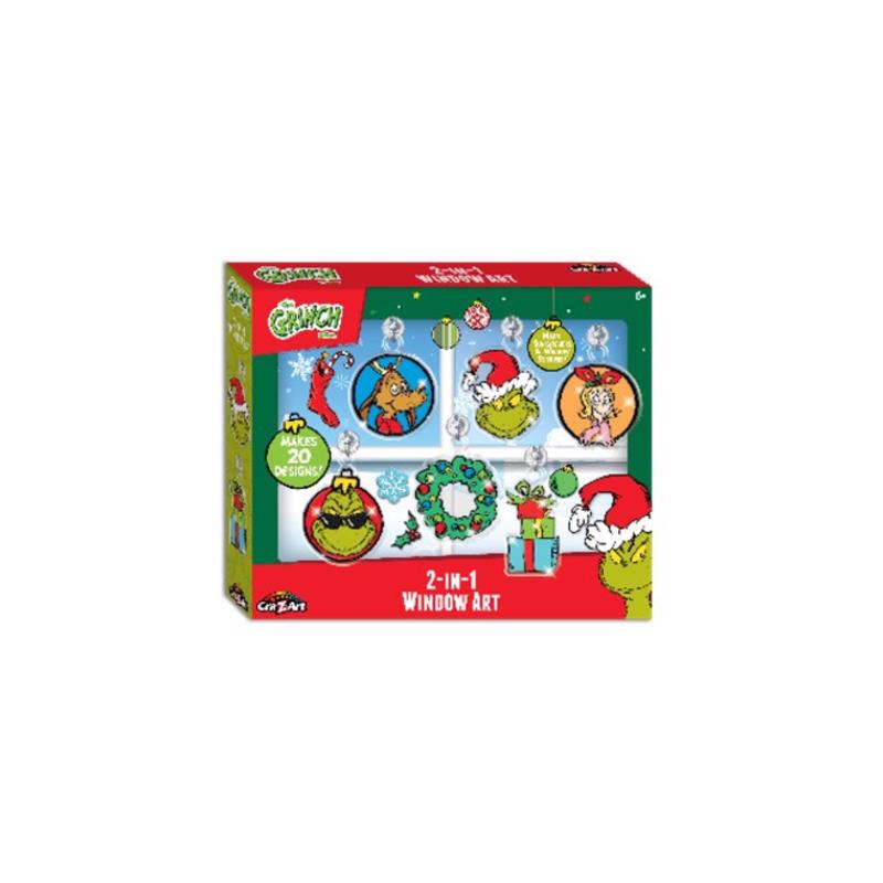 Cra-Z-Art Grinch Suncatcher Kit